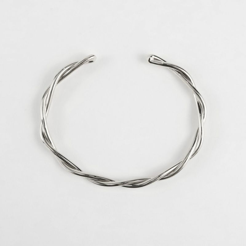 Twist Bangle【Casual LINE】（Silver） | WIZBLE