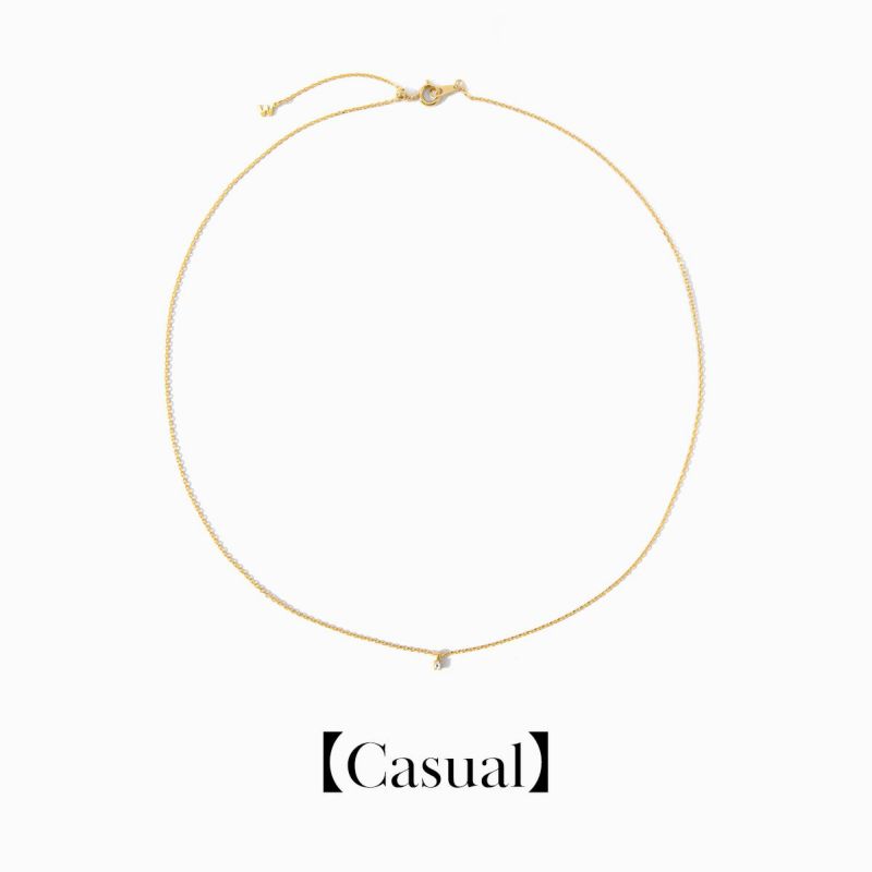 Skin Jewelry Necklace【Casual】（Gold) | WIZBLE