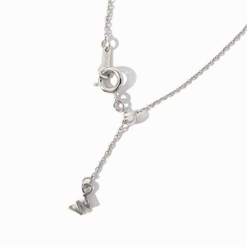 Diamond Skin Necklace【Diamond / Silver925】（Silver) | WIZBLE